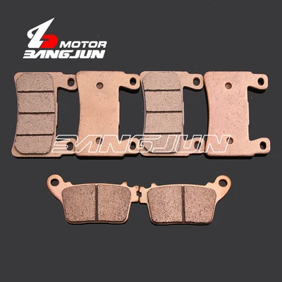 

Motorcycle Front Rear Metal Brake Pads For Kawasaki ZX-6R 636 2013-2014-2015-2016