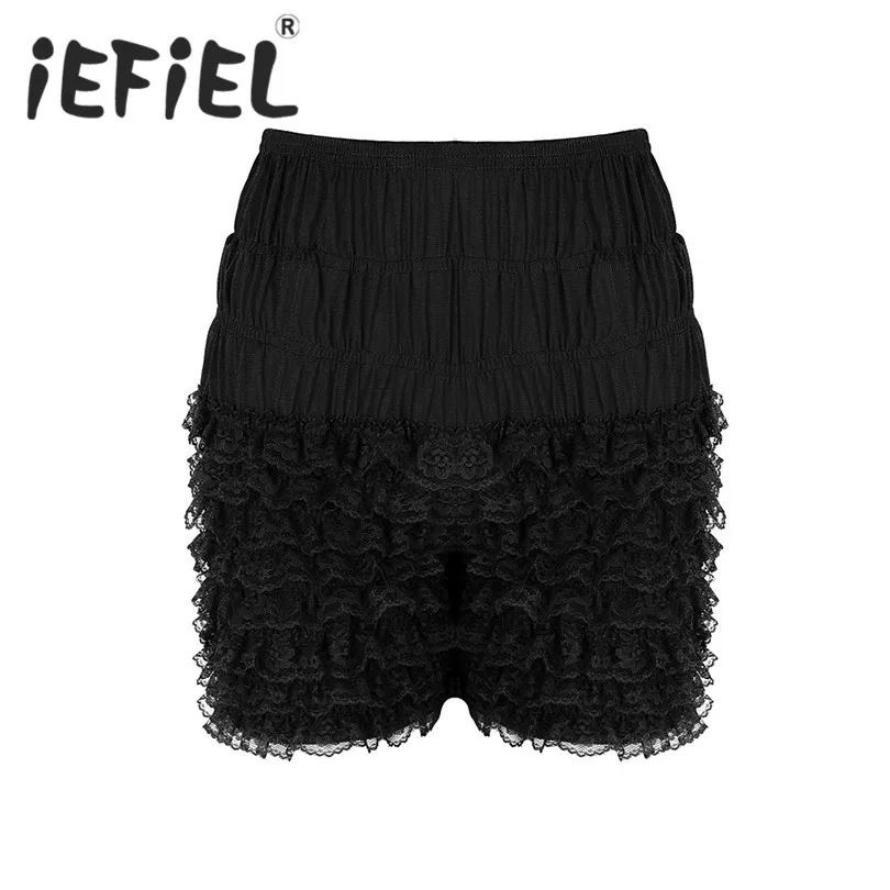 IEFiEL Новое поступление сексуальные женские трусики многоярусные кружевные