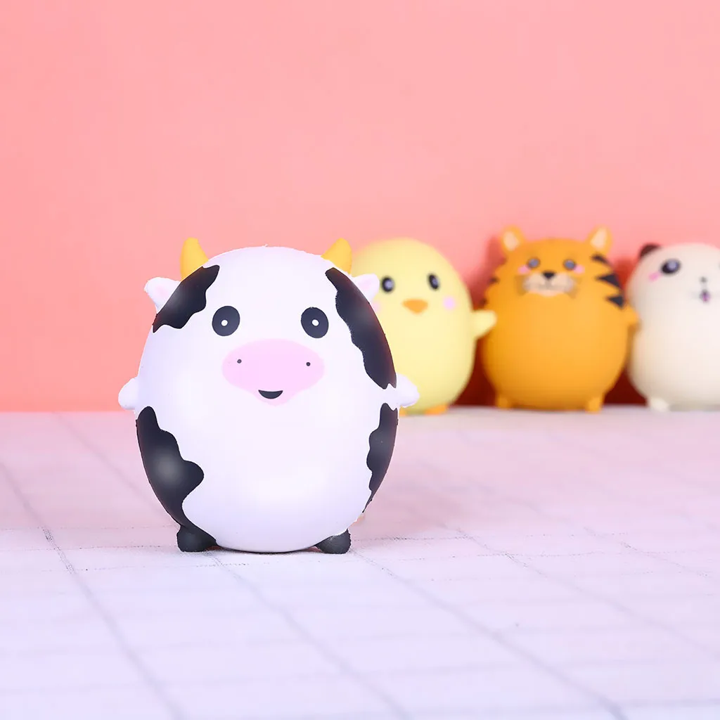 Squishies очаровательны Животные медленно поднимающийся для выдавливания крема