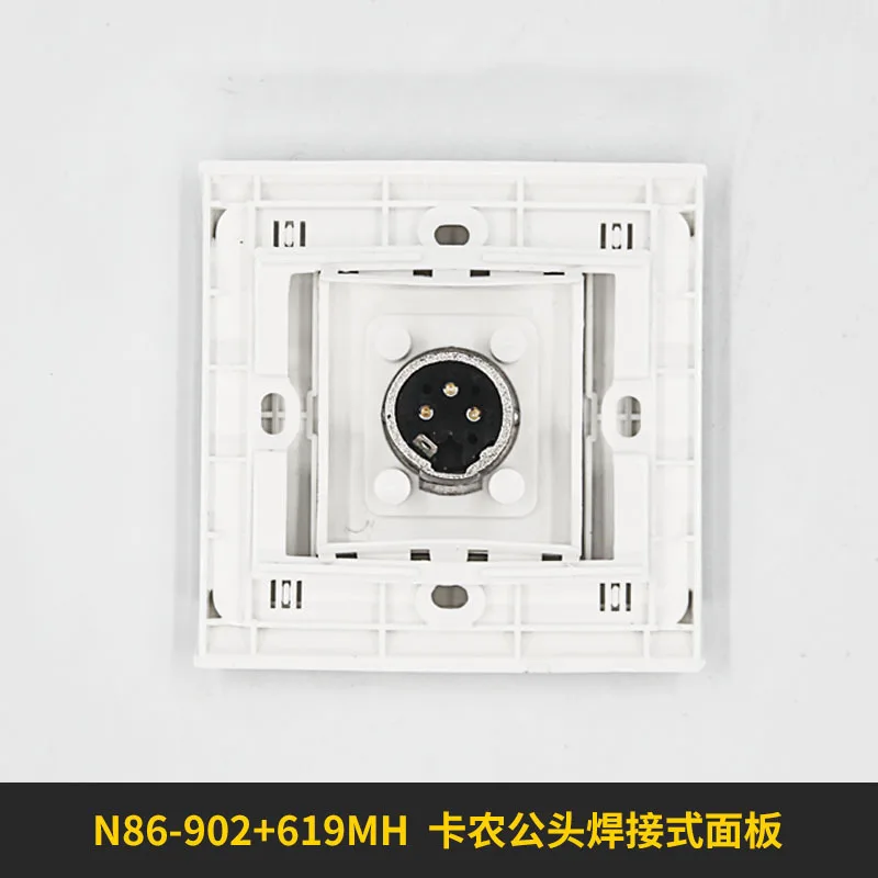 Новый N86 902 + 619MH головы Панель микрофонный кабель гнездо карты разъем XLR настенных