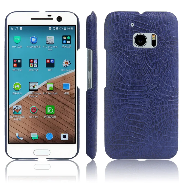 Luxury PU leather Crocodile Skin Case For HTC 10 Lifestyle / One M10 5.2 Inch Phone Accessories Back Cover |