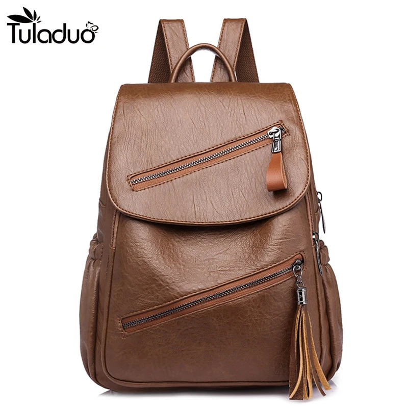 2020 Модный женский рюкзак простой дизайнерский горячая Распродажа мягкие рюкзаки