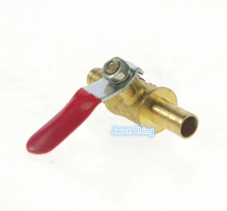 2 шт./лот 6 мм полный порты шланг Барб х Латунный Шаровой Клапан | Обустройство дома