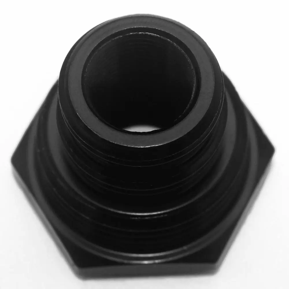 Chuang Qian Accessories Black Oil Filter Threaded Adapter 3/4-16 to 1/2-28 Automotive Fastener Cap Screw | Автомобили и мотоциклы