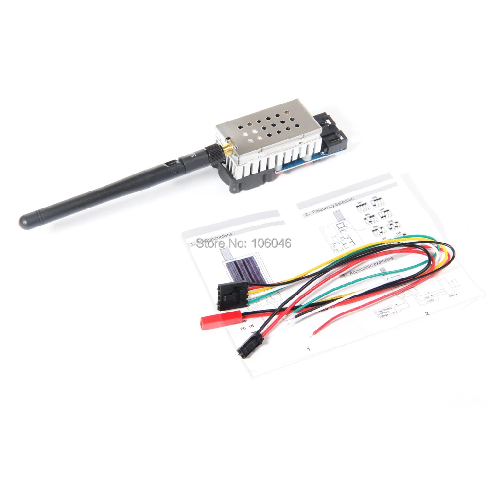 Fpv TS581000 5.8 г 1000 МВт 1 Вт видео AV аудио беспроводной 8CH FPV передатчик 5000 м диапазон ГГц