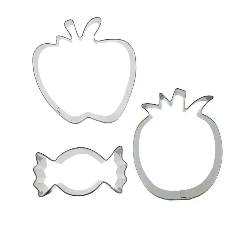 Apple Toffee в форме ананаса 3 шт. формы для резки печенья инструменты выпечки