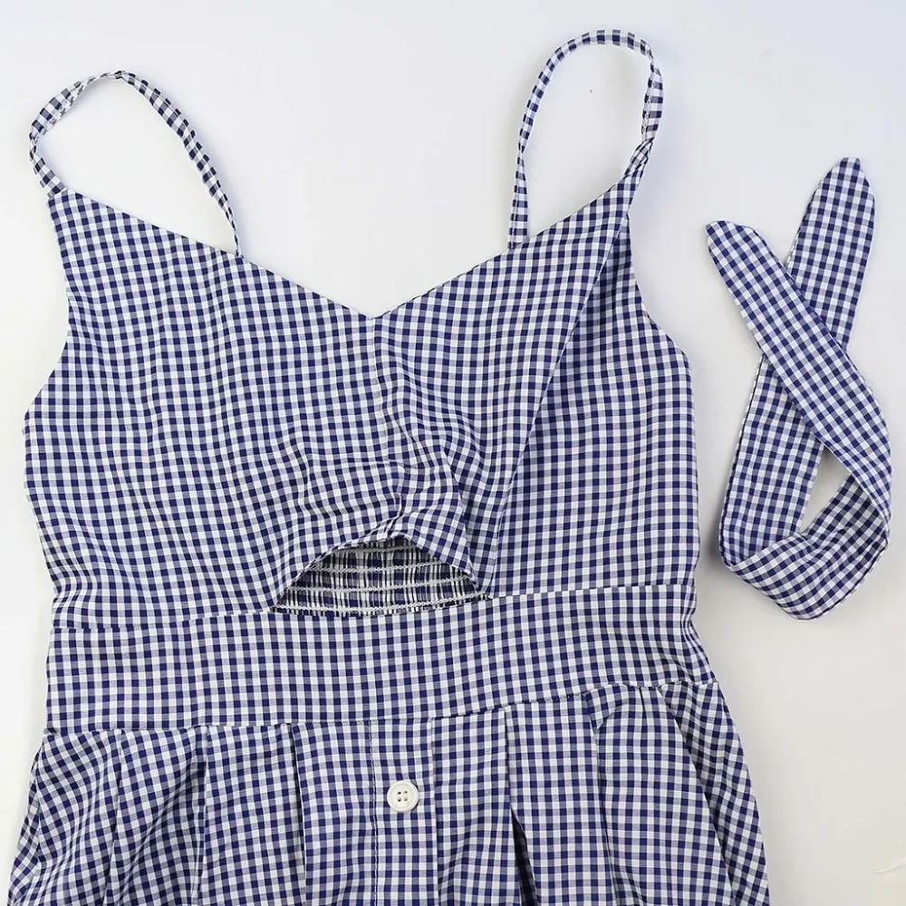 Vestidos verano 2018 Женская Летняя мода праздничный бант без рукавов летняя сумка для
