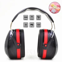 foldable head earmuffs anti noise ear protector nrr 30db for work study sleeping woodwork shooting hearing protection ear safety