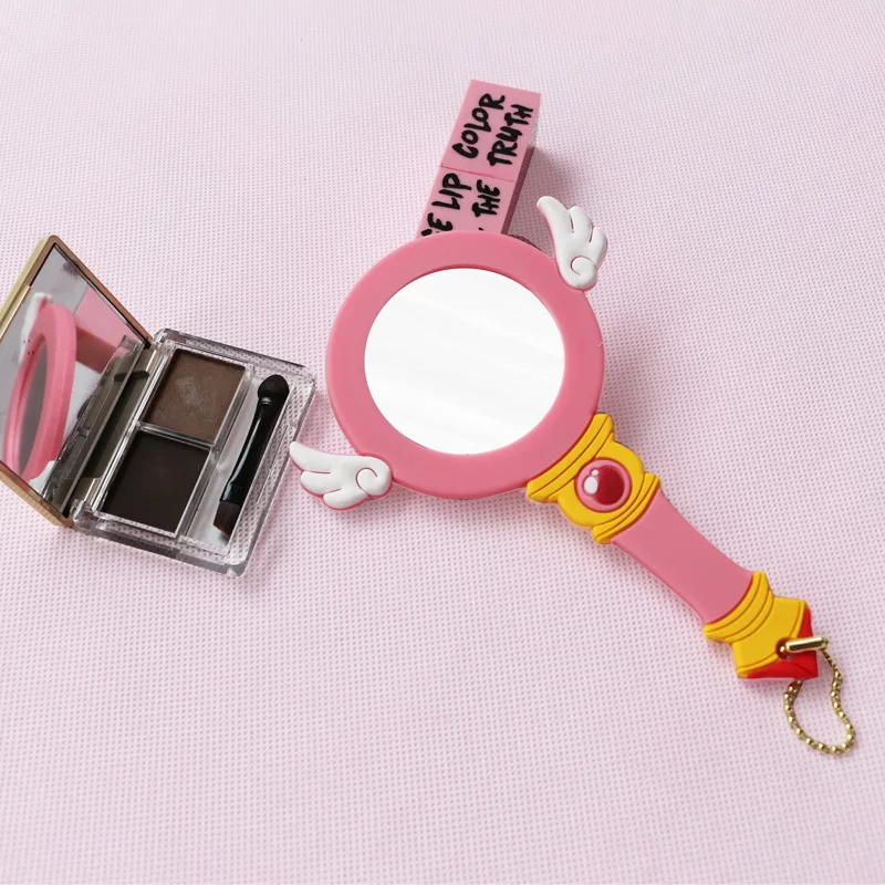 Маленькое карманное зеркало Sakura Stars волшебное для макияжа|pocket mirror|makeup mirrorsmall pocket
