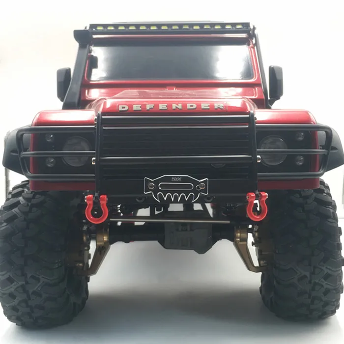 KYX 1/10 гусеничный станок с ЧПУ передний бампер для Traxxas TRX-4 Axial 90046 30 мм | Игрушки и
