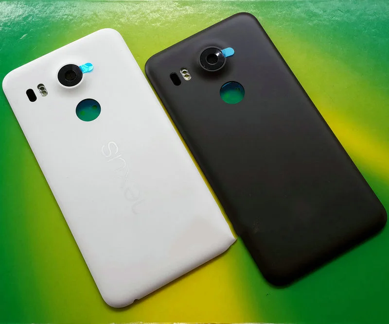 Оригинальная задняя крышка батарейного отсека для LG Google Nexus 5X задние дверные