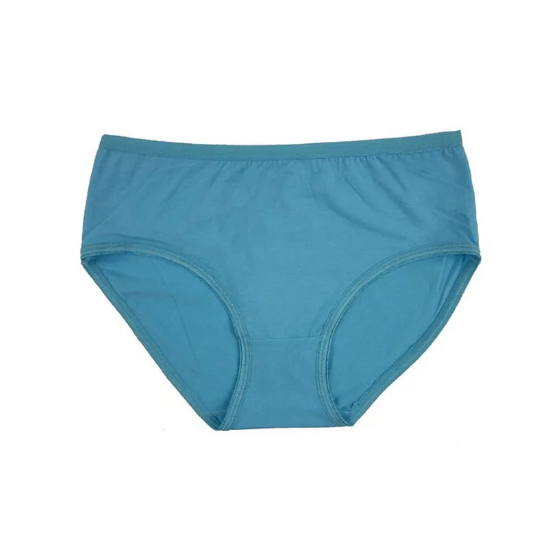 L XXXL размера плюс хлопок Для женщин трусики шорты с высокой талией пуш апом для