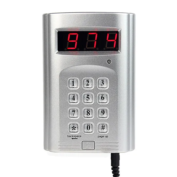 Беспроводной пейджер подставка система вызова официанта в отеле и ресторане 1