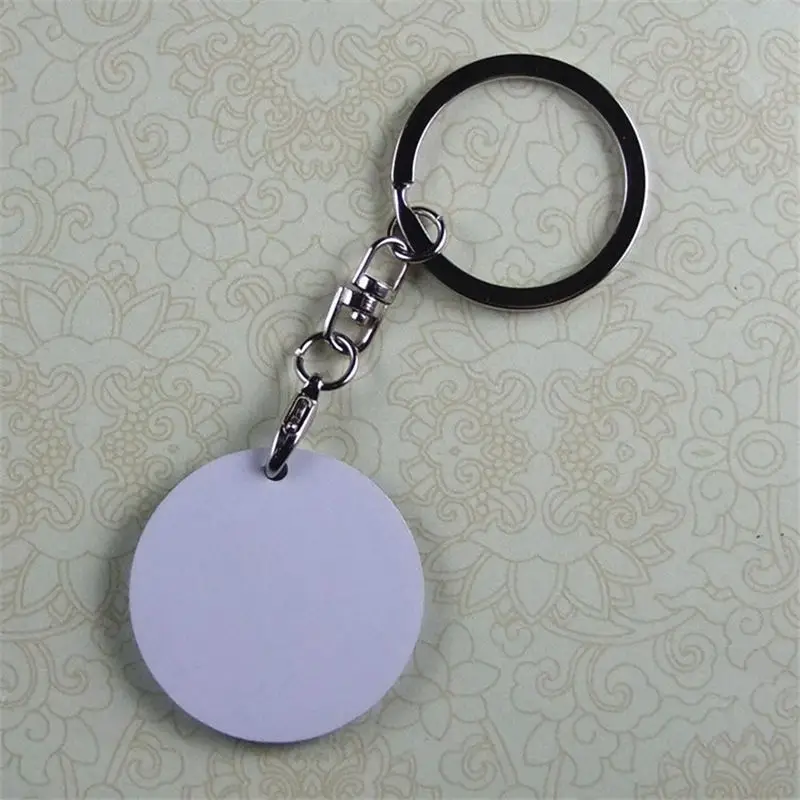 Деревянные брелки из MDF для сублимации женские и мужские украшения смешанные