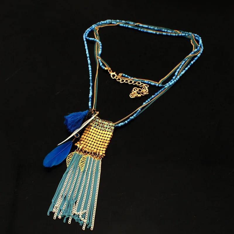 Очаровательные эффектные ювелирные изделия ручной работы MANILAI для женщин модная