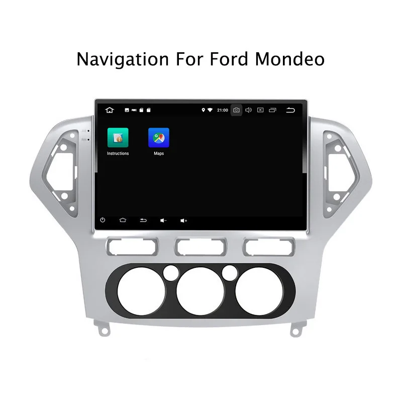 10 1 &quot4 г оперативная память 32 Встроенная Octa Core Android 8 0 автомобиль DVD gps для Ford Mondeo 2007