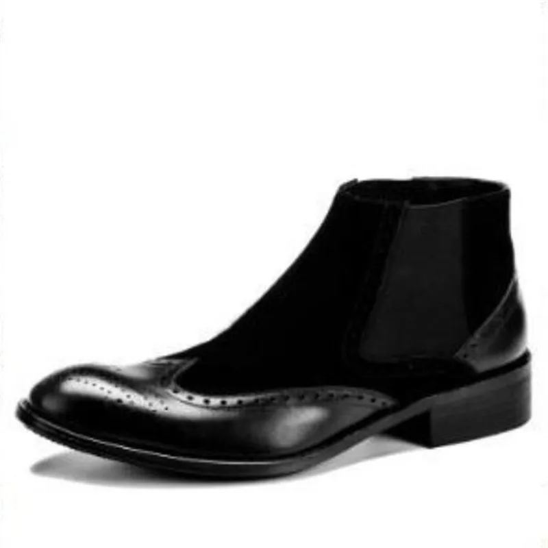 Туфли мужские классические с бахромой кожаные лоферы без застежки роскошная