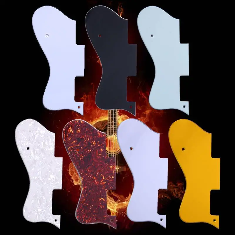 7 цветов Универсальный 3 слоя гитары практичный Акустическая гитара Pickguards для