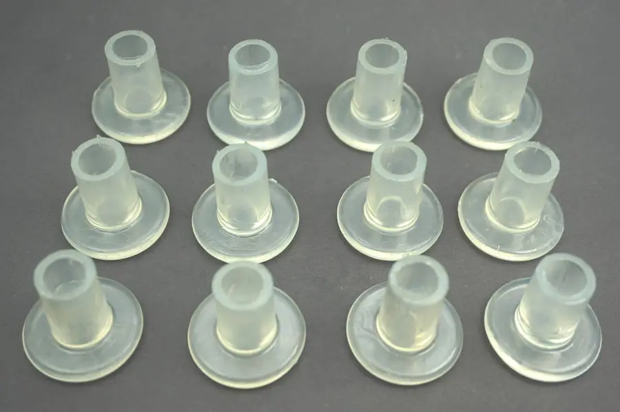 2PCS/Lot 10mm inner diameter Furniture Legs High Heel Protector Shoes Stiletto Stopper Cover Clear Cylinder Shape | Обустройство дома