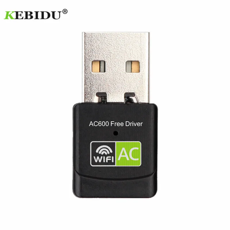 Двухдиапазонный адаптер Kebidu 600 Мбит/с 2 4 ГГц + 5 USB WiFi Wi Fi антенна Wifi донгл приемник
