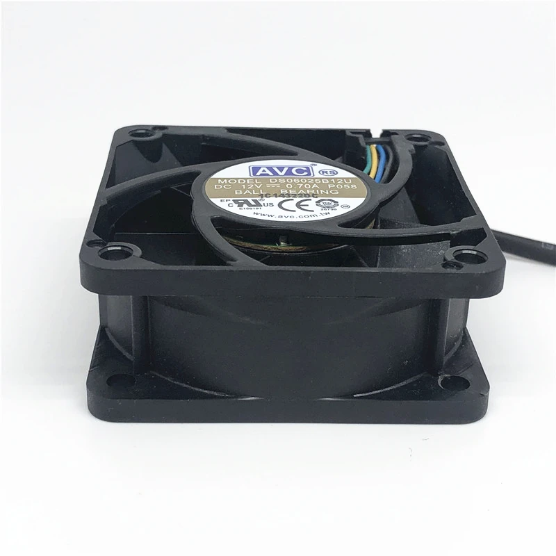10 шт. шариковый подшипник AVC DS06025B12U 12 В 0.7A 6025 60 мм 60x60x25 вентилятор процессора чехол