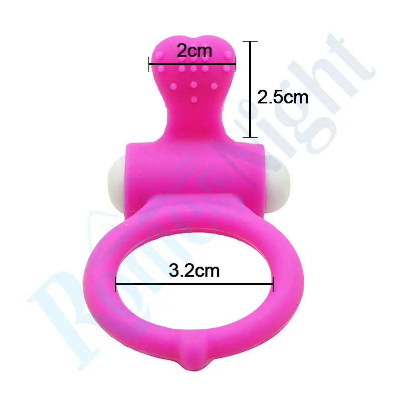 Lovetoy мощный клитор Cockring Силиконовый водонепроницаемый вибрирующий пенис кольцо