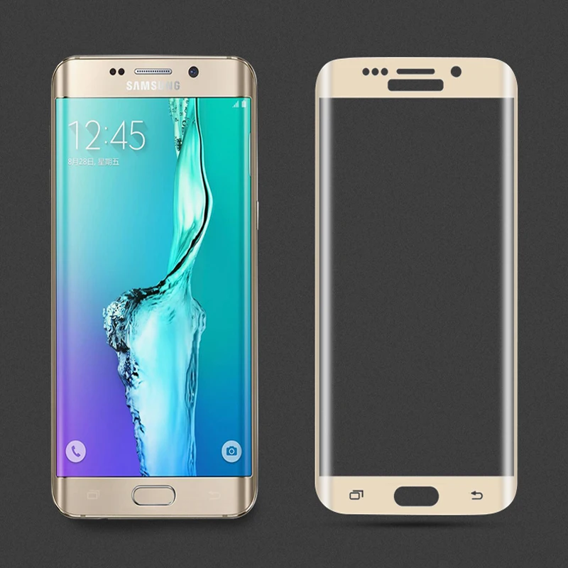 LuckGuard 3D Полный Экран Протектор Фильм Для Samsung Galaxy S6 Край Плюс 360 Градусов Высокой