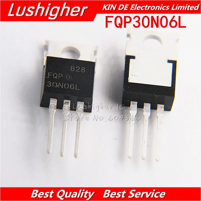 10 шт. FQP30N06 TO220 FQP30N06L TO-220 30N06 новый оригинальный | Электронные компоненты и
