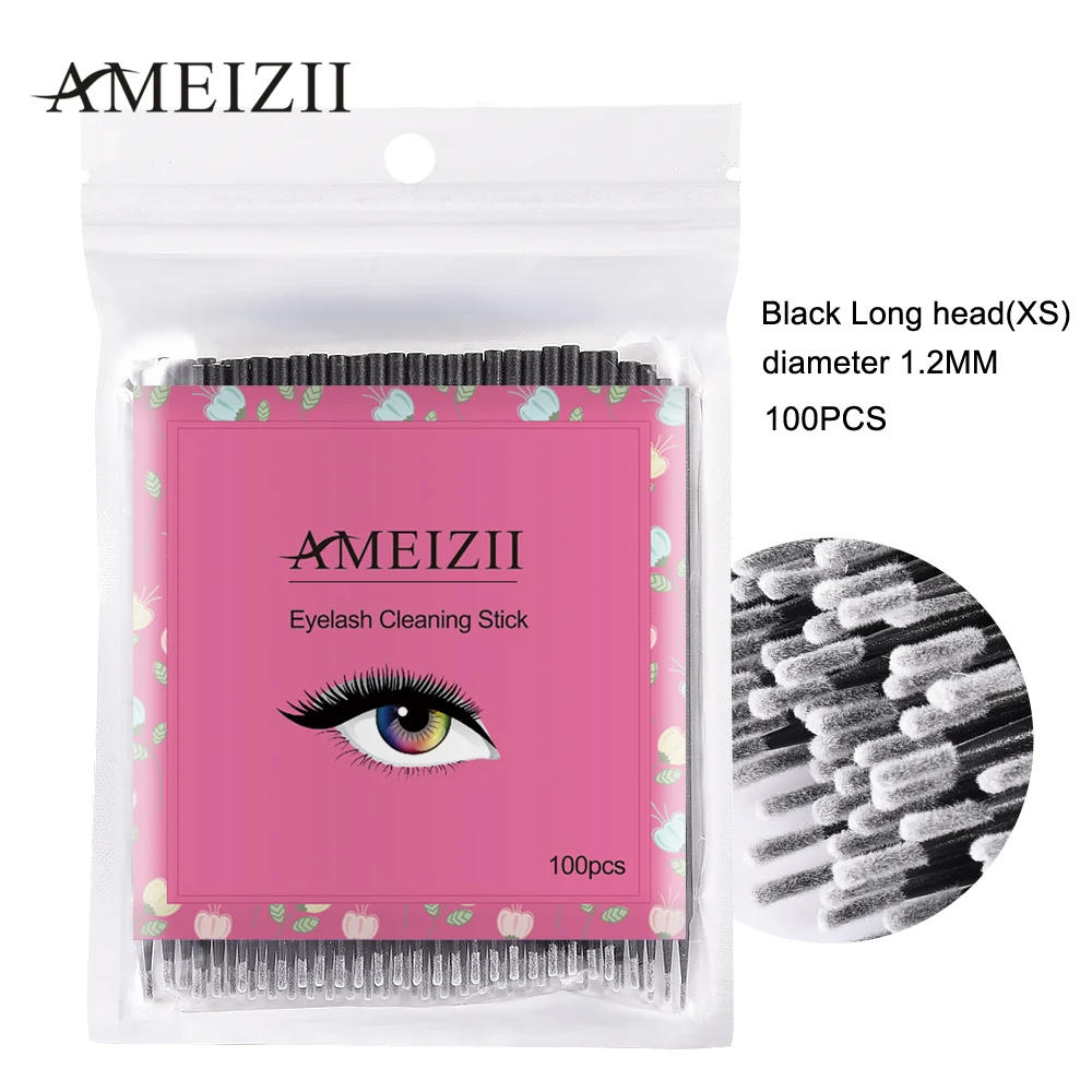 Одноразовые кисти для макияжа ресниц AMEIZII 100 шт. косметические инструменты