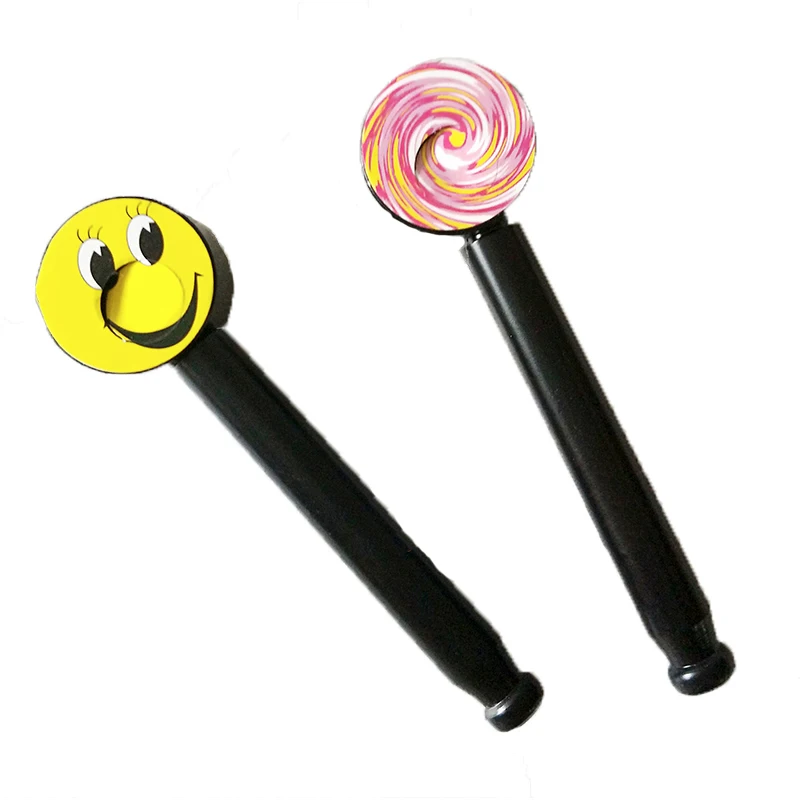Lollipop металлическая трубка портативная креативная курительная смайлик табачные