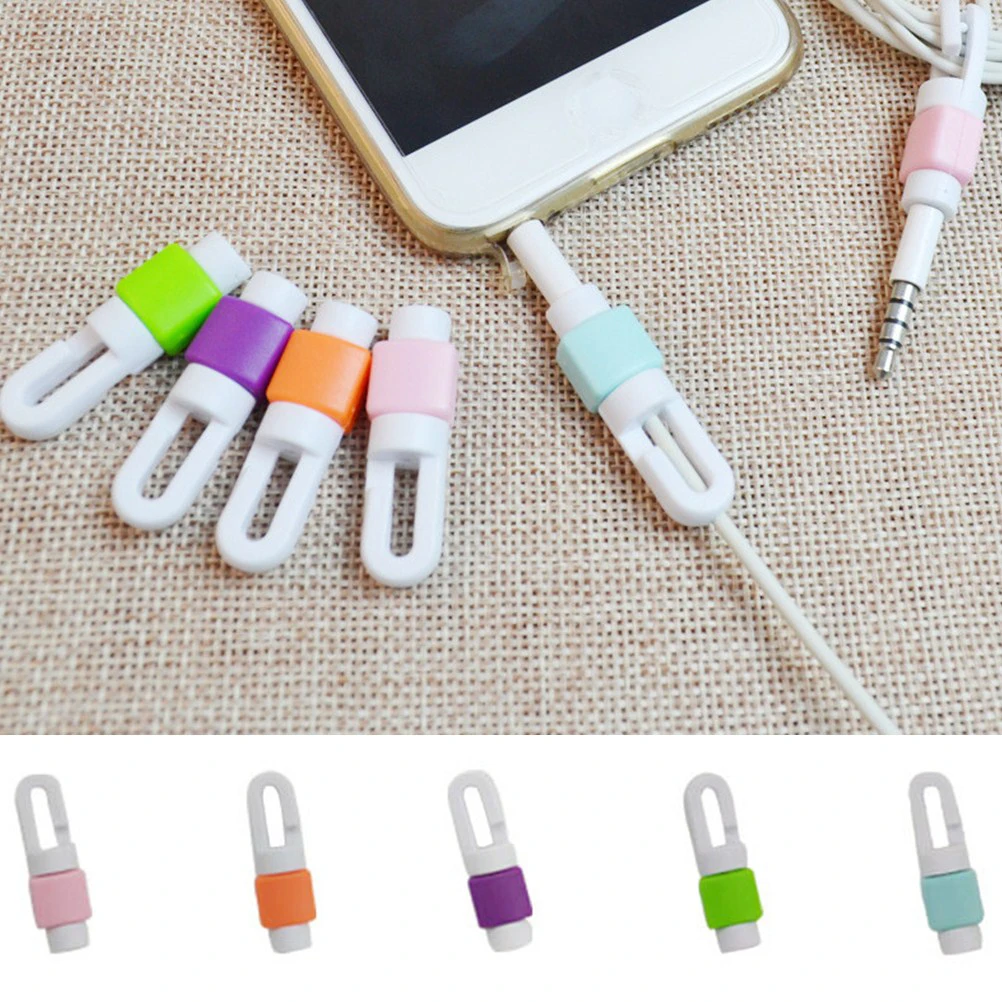 5PCS USB Data Cable Line Protector Phone Case Anti Breaking Protective Sleeve For Charging for iPhone Earphone | Обустройство дома