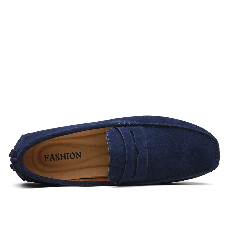 Loafers Shoes Men Brand Fashion Leather Casual High Quality Breathable Flat for Spring Summer Light Male Zapatos | Обувь