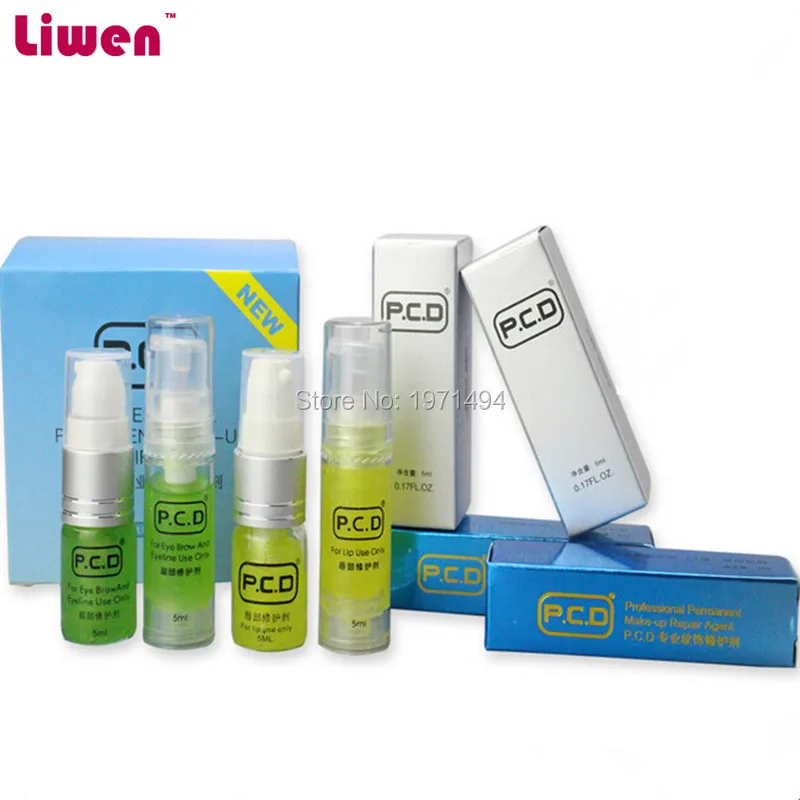 Новинка 12 шт./корд. PCD Профессиональный Восстанавливающий агент для бровей/губ 5