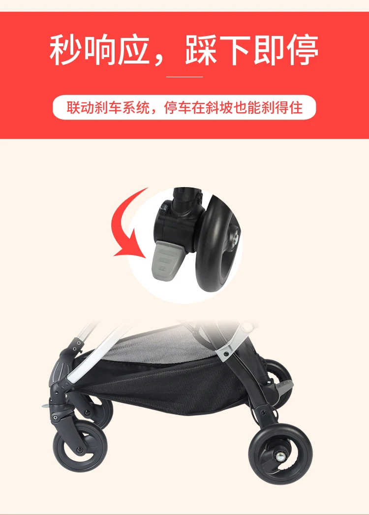 Новая детская коляска yoya X7 тележка Портативный складной Детские коляски Коляска poussete легкий BabyZen YoYo детская коляска для автомобиля