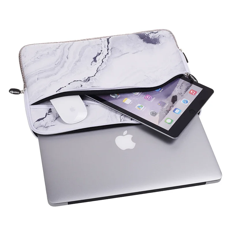 Vmonv 13 дюймов Сумка для ноутбука чехол Macbook Air retina неопреновый мраморный узор