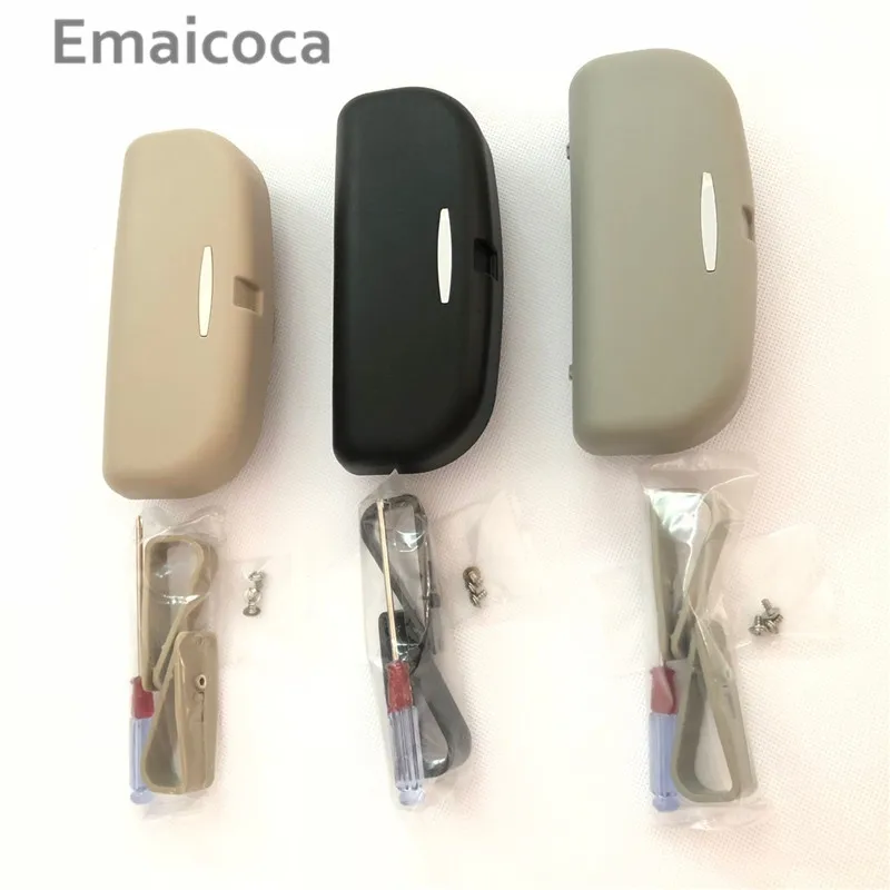 Emaicoca автомобильный солнцезащитный козырек для очков чехлы Nissan Juke Geniss Almera Primera