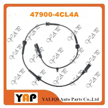 ABS Датчик задний правый/левый для Fit Nissan ASSY ANTISKID T32W T32Z QR25DE 4WD 47900 4CL4A 2014 2015| |
