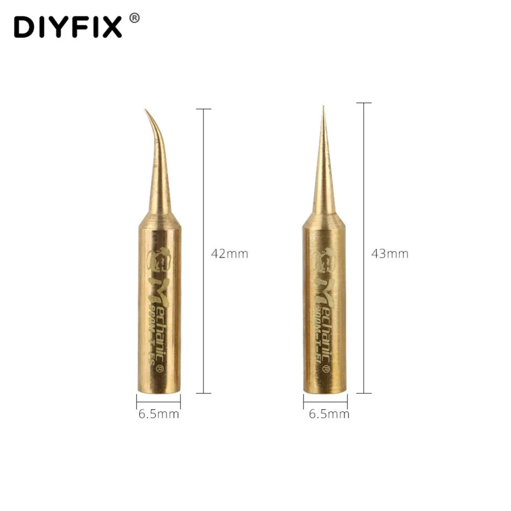 Наконечники для паяльника DIYFIX из чистой меди 0 02 мм соединительный провод