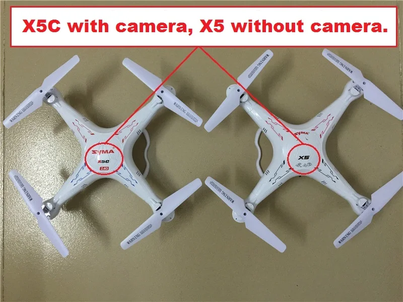 SYMA X5C(обновление версии) дрона с дистанционным управлением 6-Axis Дистанционное Управление вертолет Квадрокоптер с дистанционным управлением и 2MP HD Камера или X5 RC Дрон без Камера