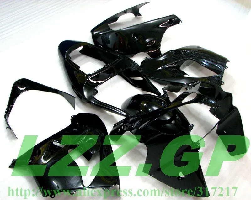 

Full Black Fairing kit FOR KAWASAKI NINJA ZX9R 00-03 ZX 9R 00 01 02 03 ZX-9R 9 R 2000 2001 2002 2003 fairing kits #BB LZZGP