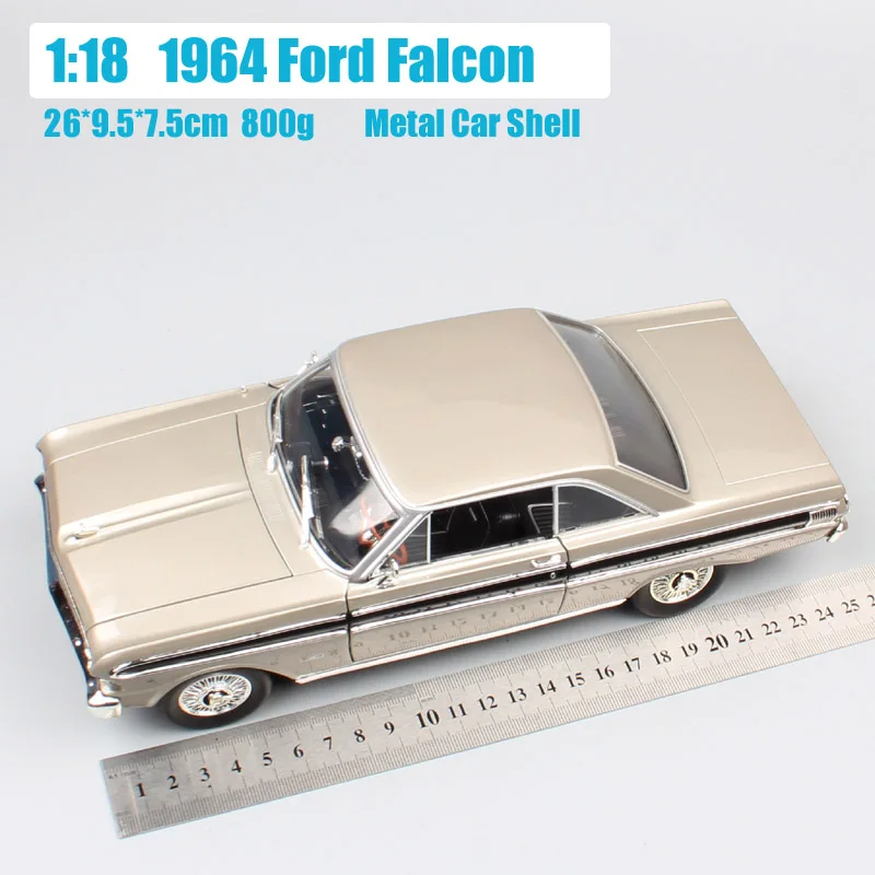 Классическая дорожная подпись в масштабе 1:18 модель автомобиля FORD FALCON Hardtop литой и
