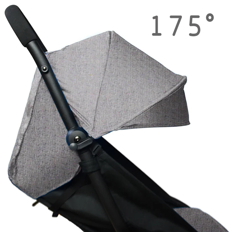 Baby Stroller Accessories Sun Canopy Car Linen hood and Seat Pad for Babyyoya Yoya Babyzen yoyo Cap Cushion visor Cover | Мать и ребенок