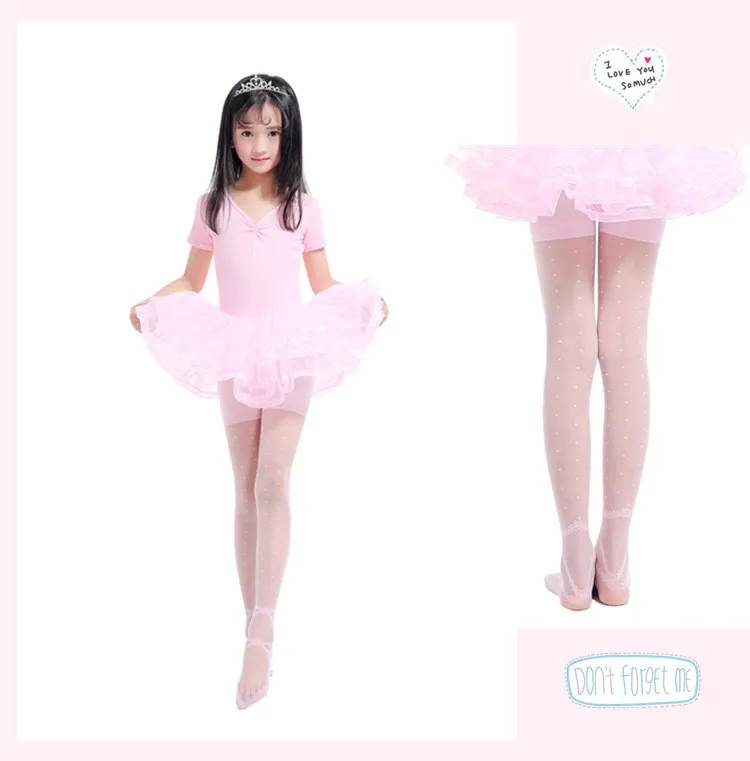 Кружевные детские колготки, чулки для девочек, колготки для девочек, балетные чулки для детей 2, 3, 4, 5, 6, 7, 8 От 9 до 10 лет