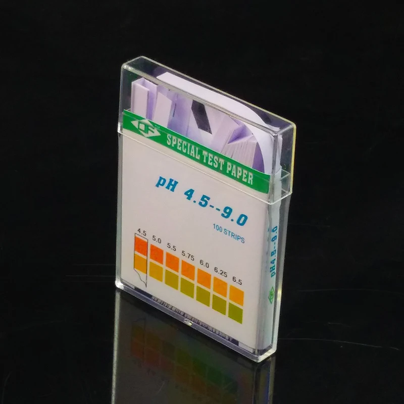pH Test Strips, Universal Application (pH 4.5-9), 1 Packs of 100 Strips