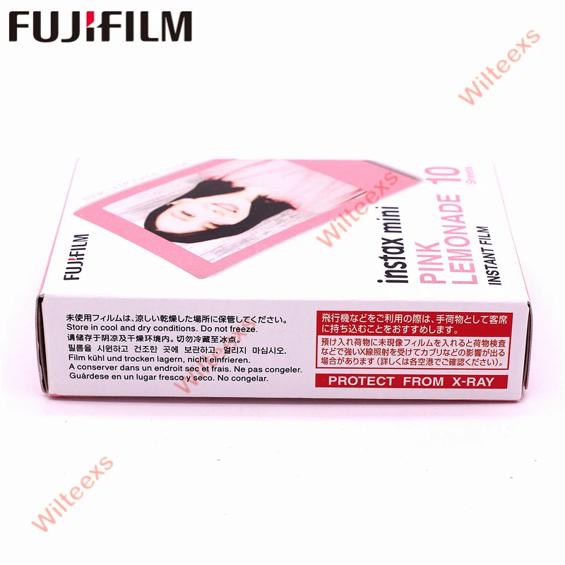 Оригинальная пленка Fujifilm Fuji Instax Mini 8 розовых рамная 10 листов для 11 7 фотоаппаратов