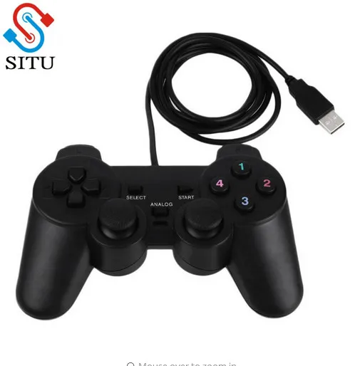 Gasky USB проводной игровой контроллер геймпад джойстик управление джойстиком для XP