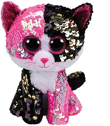 Malibu Маффин кошка плюшевые игрушечные животные Средний 25 см 10 ''Tabitha Kiki Quinn милые мягкие животные большие глаза детские игрушки подарки - Цвет: Malibu