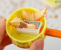 carton egg modeling pencil sharpener creative stationery 6pcs free shipping