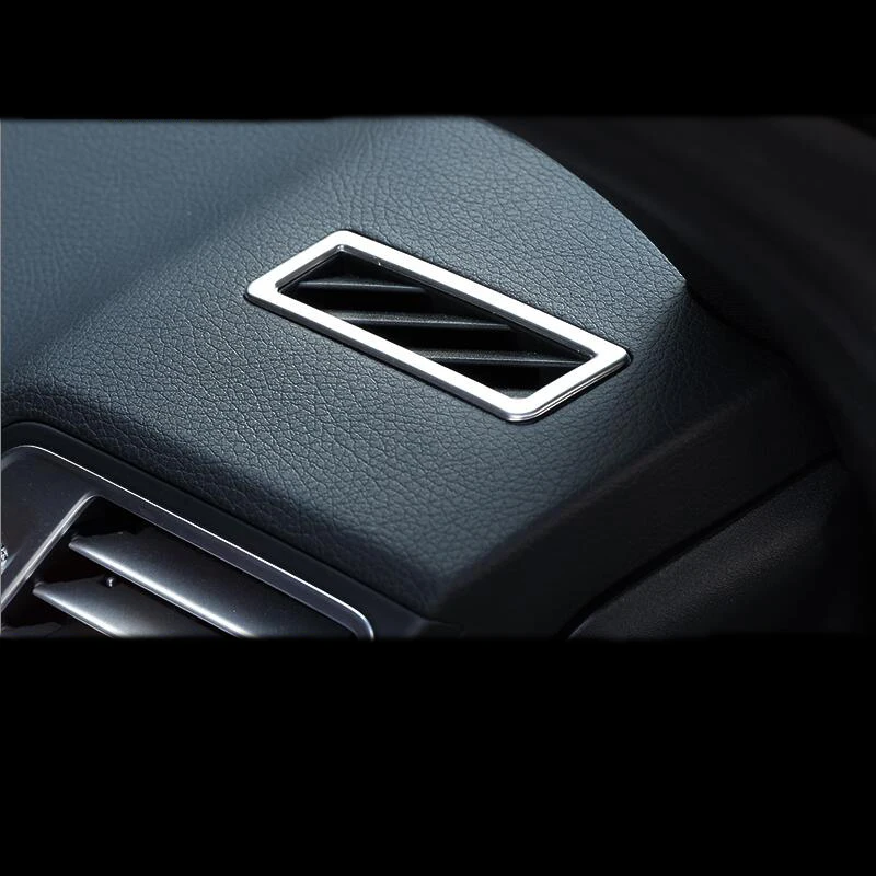 Accessories For Mercedes Benz E Class Coupe W207 C207 Car styling Dashboard Air Conditioning Vent Outlet Rings frame Cover Trim |