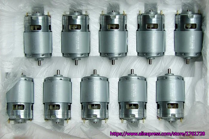 Free shipping,Brand new Mabuchi 42mm 775 DC motor RS-775VC 18V 18200RPM high speed Large torque drill motor